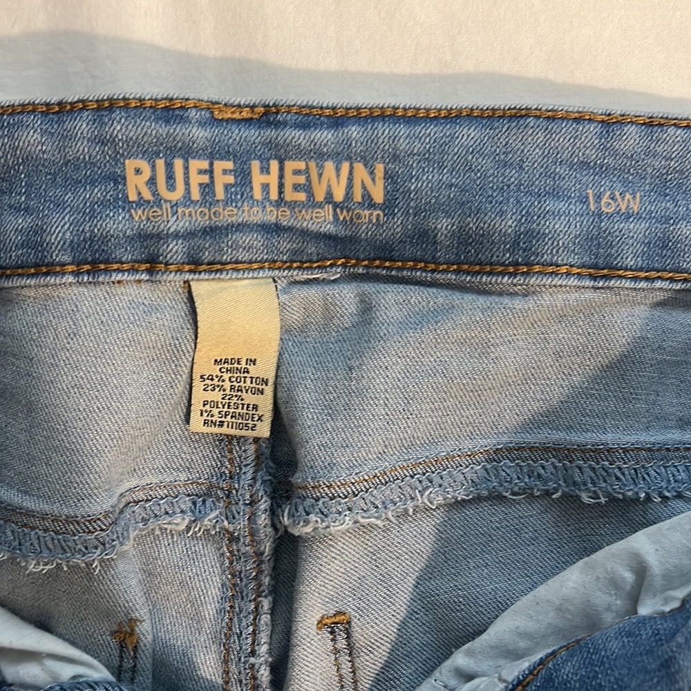 Ruff Hewn Women’s Jeans 16W - Picture 3 of 5